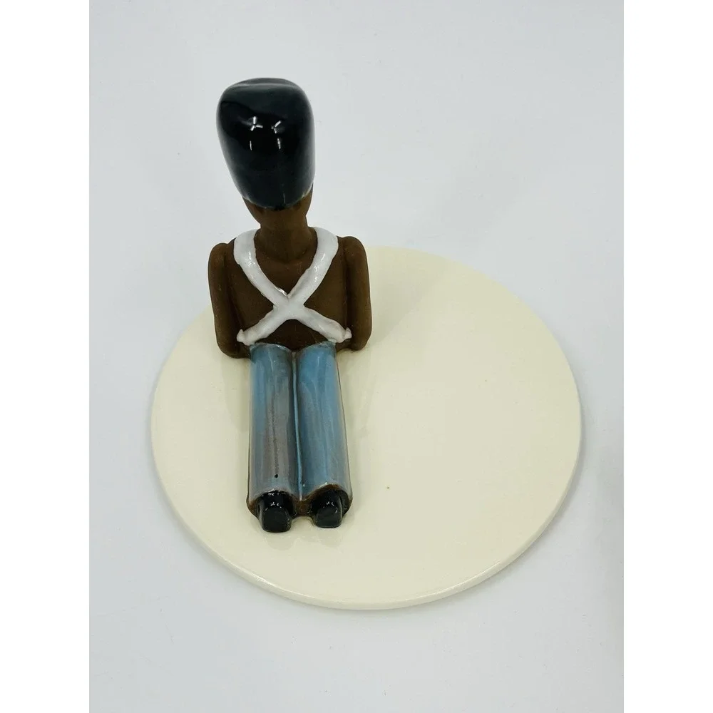 Red Wing Pottery Drummer Boy Drum Cookie Jar‎ Vintage